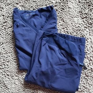 Navy scrub set- cherokee iFlex